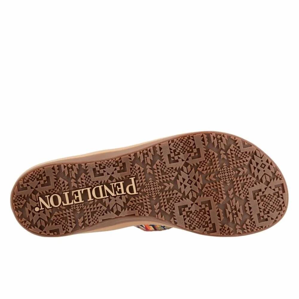 NEW PENDLETON women's fire legend sandals in red - Picture 5 of 5